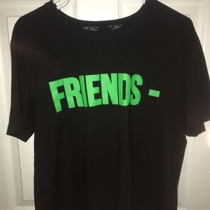 FRIENDS- green Vlone shirt